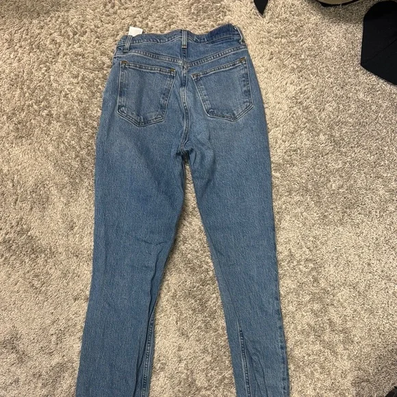 Abercrombie & Fitch High Rise Blue Jeans - Picture 3 of 3